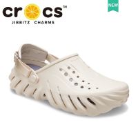 รองเท้า crocs แท้  Echo Clog รองเท้าไปทะเล  ระบายอากาศ น้ําหนักเบา สําหรับเดินทาง#207937TH