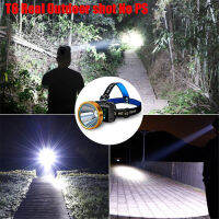 【ส่งจากไทย】ไฟฉายคาดหัว LED แรงสูง ไฟฉาย คาดศีรษะ 10000W กันน้ำใช้งานลุยฝนได้ แบตเตอรี่ทนทาน แท้ รับประกัน