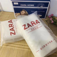 ***ส่งจากไทย**หมอน ZARA หมอนเพื่อสุขภาพ หมอนยางพารา เกรดพรีเมี่ยม แก้ปวดคอ จัดระเบียบกระดูกสันหลัง กันไรฝุ่น สีขาว