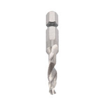 M5 ดอกสว่านก้านหกเหลี่ยม HSS 1/4 นิ้ว Quick Change Hex Shank Tapered Drill Bit Power Tool Part