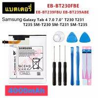 แบตเตอรี่ แท้ Samsung Galaxy Tab 4 7.0 T230 T231 T235 EB-BT230FBE 4000mAh พร้อมชุดถอด+แผ่นกาวติดแบต ร้าน TT.TT shop