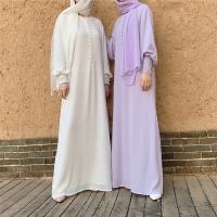 【YF】 Elegant prayer abaya dress Women chiffon hijab evening modest fashion bangladesh clothing long gown for muslim women