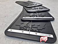 บังโคลนรถยนต์ Black 4x4 OFF-ROAD Mud flaps. เพลทอลูมิเนียม.