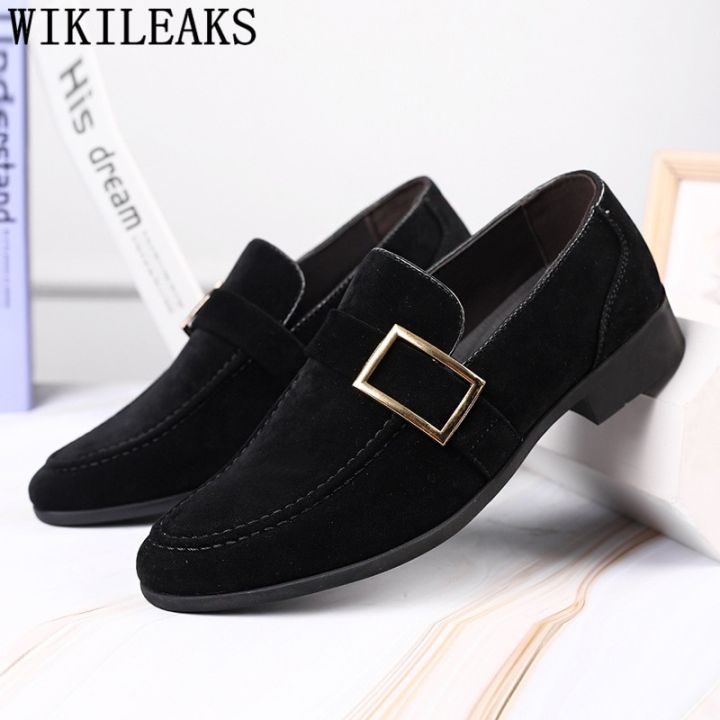 Loafers Mens Dress Shoes Brown Dress Coiffeur Plus Size Dress Luxury Men Office  Shoes Slip Dress 2023 Classic Shoes Men Formal 