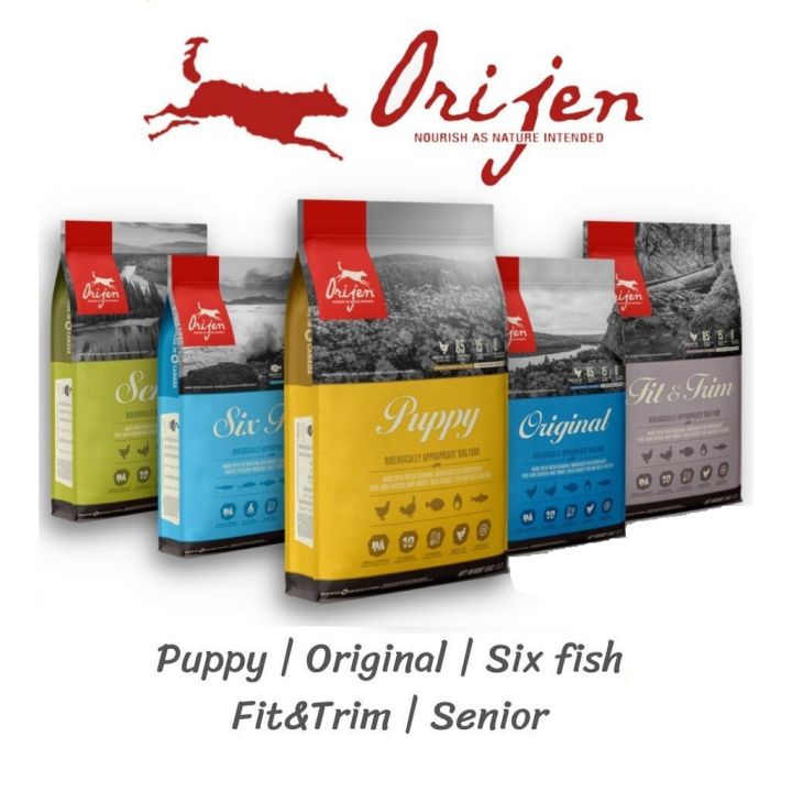 อาหารสุนัข-orijen-dog-340-กรัม-อาหารสุนัขเกรด-biological-ส่วนผสมจากเนื้อสัตว์และผัก-100-สารอาหารสูง-คุณภาพ-6-ดาว-จาก-canada