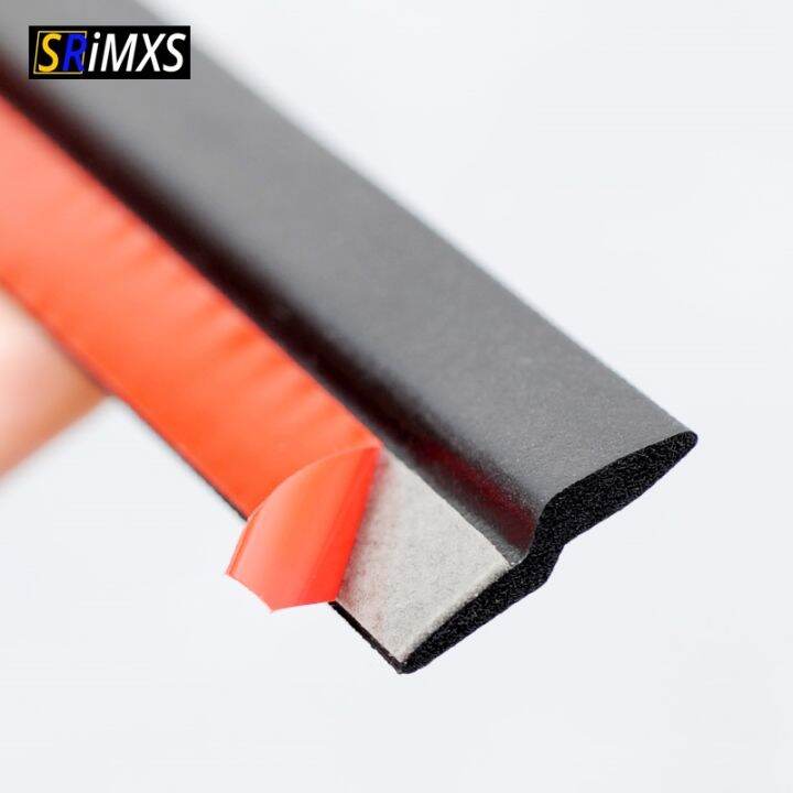 Car Door Rubber Seal Strips Z Shaped Trim Noise Insulation Epdm