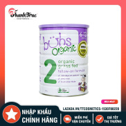 HCMSỮA BUBS ORGANIC SỐ 2 ÚC 800G DÀNH CHO TRẺ TỪ 6-12 THÁNG TUỔI