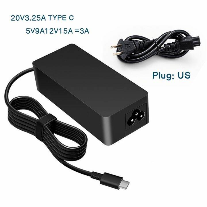 20v3-25a-duxwire-ที่ชาร์จ65w-ชนิด-c-usb-c-สากล2-25a-พลังงานแล็ปท็อปอะแดปเตอร์สำหรับเลโนโวติ้งแพดเอชพีโน๊ตบุ๊ค-dell-asus-pd3-0-yuebian