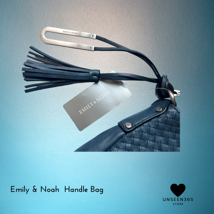 emily-amp-noah-shopper-handle-bag-brown-กระเป๋าถือแบรนด์ดังจากต่างประเทศ-emily-amp-noah-สีกรมอมเทา