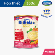 Bột Ăn Dặm Ridielac Gold Bò Rau Củ - 2 Hộp Thiếc 350g