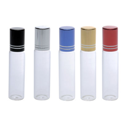 10ML Glass Refillable Perfume Roll-on Clear Bottle Oil