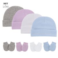 Winter Baby Hat Gloves Set Boy Girl Warm Cotton Kids Beanies Stuff Children Accessories Newborn Bonnet Babies Photography Props