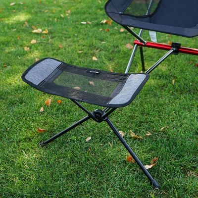 Outdoor Chair Retractable Footrest Portable Folding Pocket Chair Backpack Beach Fishing Camping Chairs Foot Rest