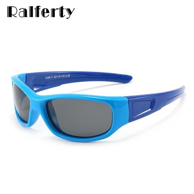 Ralferty Quality Polarized Baby Boys Sunglasses Girls Kids Sport Sun Glasses Flexible Soft Unbreakable Frame Outdoor Shades K800