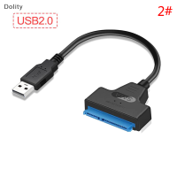 Dolity SATA 3 CABLE 2.5 HDD/SSD USB Adapter ส่ง External Hard Disk Converter