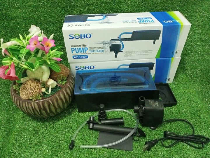 กรองบนตู้ปลา-sobo-wp-1880f-กรองบนเหมาะสำหรับตู้ขนาด-24-30-นิ้ว-มือ1-ราคาถูก-wp1880f