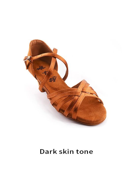 wuyisha-รองเท้ารองเท้าเต้นรำของเด็กละตินติดเพชรสำหรับผู้ใหญ่-รองเท้ารองเท้าละติน-เต้นรำประดับมุก39-s