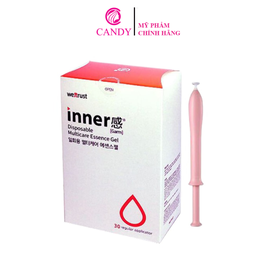 5 ống dung dịch vệ sinh phụ nữ inner disposable multicare essence gel - ảnh sản phẩm 1