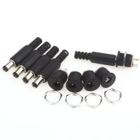 10 pcs 12V 3A Plastic Male Plugs + Female Socket Panel Mount Jack DC Power Connector Electrical SuppliesWires Leads Adapters