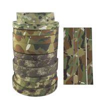 【YD】 width 2.5cm 3.8cm 5cm Multicam AT-FG  Webbing Non-elastic Edging Strips Luggage Fabric Accessories length 1