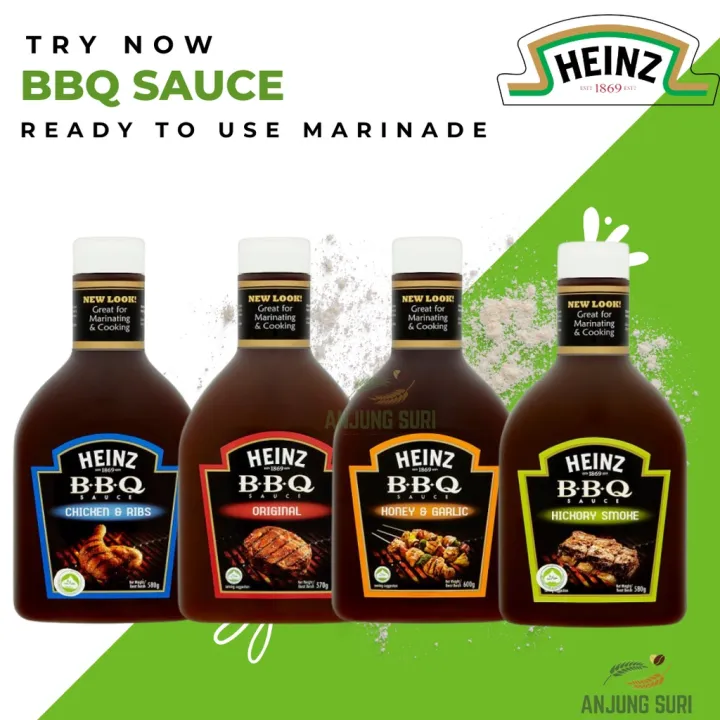 Heinz BBQ Sauce Halal Certified Sos Perapan Barbeque Ready To Use