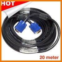 ?HOT SALE? สายต่อจอ VGA Monitor สายต่อจอคอมพิวเตอร์ VGA MaleTo Male 15pin 20M สายเส้นใหญ่ สายหนา งานดี 3+5 ##สายชาร์จ แท็บเล็ต สมาร์ทโฟน หูฟัง เคส ลำโพง Wireless Bluetooth คอมพิวเตอร์ โทรศัพท์ USB ปลั๊ก เมาท์ HDMI