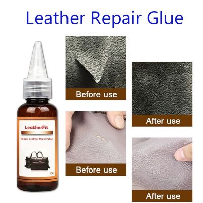 【hot】 Leather Glue Refurbish Repair Sofa Coats Hole Scratch Cracks Restoration Ultra-stick Sew