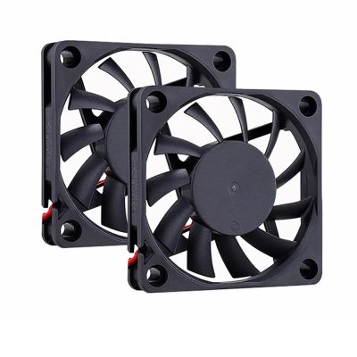 ☈☎❐ 2-Pin 6010 60x60x10mm 60mm Slim Replacement DC 12V 24V Cooling Fan For DIY PC Computer Case Motherboard