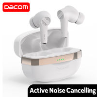 DACOM TinyPods ANC Active Noise Canceling Earbuds หูฟังไร้สาย AAC หูฟังบลูทูธเบส