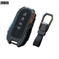 ┅◆ ZOBIG Smart keyless Entry Remote Key Fob case Cover Keychain for Ford Mustang Explorer Edge Fusion Mondeo F150 F250 F350 F450