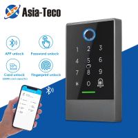 Clarissali K2F 13.56Mhz Access Keypad Fingerprint Door Lock TTLOCK App Range 13.56M Card Reader