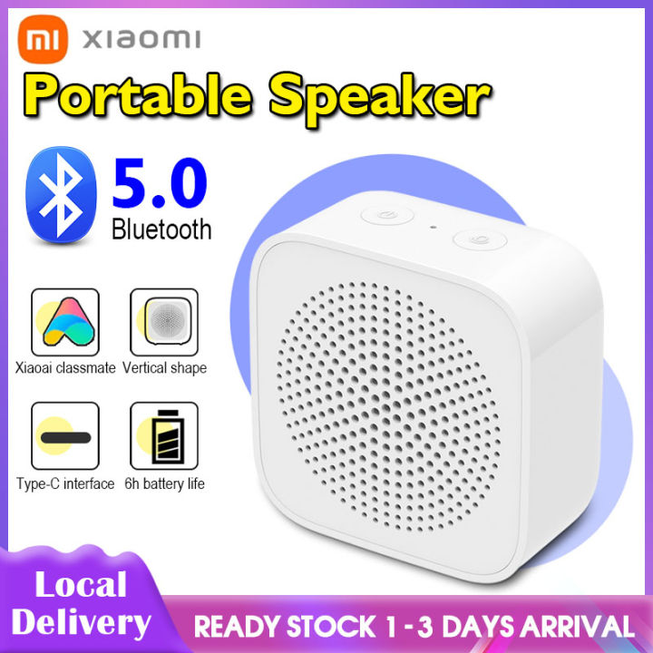 Xiaomi ai portable version wireless bluetooth store speaker smart voice control handsfree bass speaker