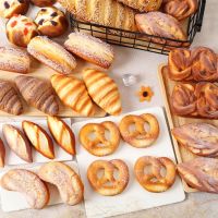 Artificial Bread Simulation Food Model Fake Doughnut Home Decor Cake Shop Bakery Window Display Photography Props Table Decor
