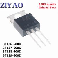 10pcs BT136-600D TO220 BT136 600D TO-220 BT136-600 TRIAC BT137-600D BT138-600D BT139-600D WATTY Electronics