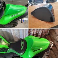 ฝาครอบที่นั่งผู้โดยสารด้านหลังอานเสริมจักรยานยนต์สำหรับ Kawasaki Ninja ZX6R 2007-2008 636 ZX 6R ZX-6R สีดำสีเขียว07 08