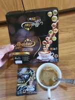 Abastar Coffee 29 in 1 อบัสตาร์ คอฟฟี่ กาแฟสมุนไพร ควบคุมน้ำหนัก ชะลอวัย ไม่มีน้ำตาล ของแท้ 100% ห่อๆ ละ 15  ซอง 15 sachets × 20g herbal coffee healthy no sugar no fat