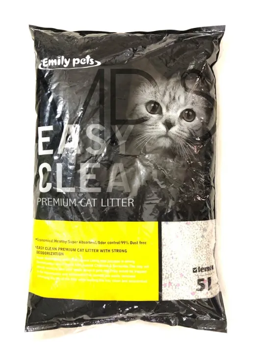 Emily Pets Easy Clean Premium Cat Litter (5L) Lazada PH