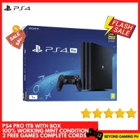 PLAYSTATION 4 PRO Jet Black 1TB (CUH-7100BB01) [End of