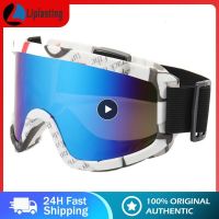 1 10PCS Anti-Fog Ski Goggles Motorcycle Goggles Winter Snowboard Skiing Glasses Outdoor Sport Windproof Ski Mask Off Road