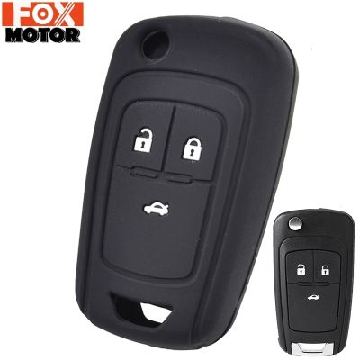 huawe For Chevrolet Spark Cruze Orlando Aveo Onix Volt Silicone Remote Key Case Fob Shell Cover Skin Holder 3 Button
