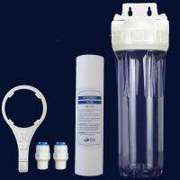 10 inch 1/2 1/4 quick connection pre filter wrenches water filter housing PP cotton connection From the aquarium Aquaristics