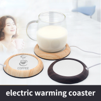 Electric Heating Coaster Beverage Warmer Mug Cup Holder USB Charging Mini Thermostat Cup Plate Drink Milk Heater Pad Coaster