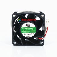 M DZ06038B24UA DC24V 0.65A 6CM 2 wire cooling fan air blower 60x60x38mm