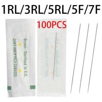 tdfj Disposable Sterilized Needles 1/3/5/7 RL for Eyebrow Machine Permanent Makeup PMU needles 1R