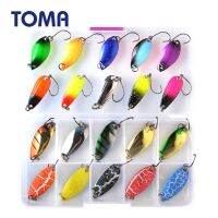 Trout Spoon Lure Set Metal Bait 2.5g 3g 4.5g 5g Colors Pesca Freshwater Fishing - Fishing Lures - Aliexpress