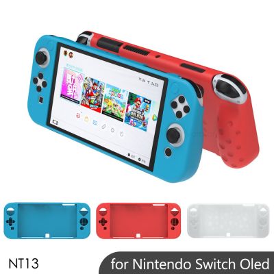 for Nintendo Switch Oled Protective Cover All-inclusive Handle Sleeve Soft Silicone Case for NS Switch Oled Accessories NT13
