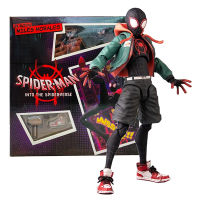 Sentinel Marvel Sv Action Miles Morales รูป รุ่น Into The Spider Verse er Miles Figurine ของเล่นอะนิเมะ