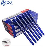 3/6/12pcs/Set Erasable Pen Washable Handle Blue/Black/Red 0.5mm Pens Refill Rod for Office Supplies Student Exam Spare Pens
