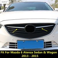 “{》} อุปกรณ์เสริมสำหรับ Mazda 6ซีดาน/แวกอน2013 2015 2014 ABS กระจังหน้ากระจังหน้ากระจังหน้าแต่งหม้อน้ำ