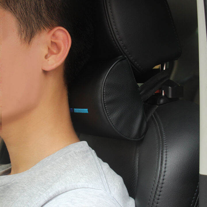 hot-car-seat-head-คอหมอนป้องกัน-pu-หนัง-auto-headrest-support-rest-traveling-headrest-คอสนับสนุนเบาะ-accessories